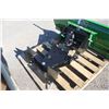 Image 9 : JD 54" front snowblade with front hitch and angle bracket to fit JD compact, New and Unused