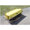 Image 1 : JD front mount sweeper attachment to fit compact tractor