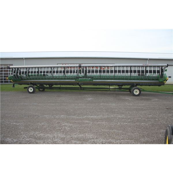 JD 645FD 45' flex draper, AWS air reel (header Carrier Wagon is NOT INCLUDED)