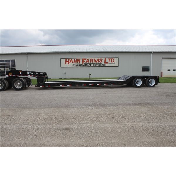 NEW, 2023, Witzco RG-35 35 ton tandem axle hydraulic detachable gooseneck trailer, black