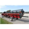 Image 4 : 2006, CIH 1020 30' flex head, 3" knife, tracker, (Header Carrier Wagon is NOT INCLUDED)