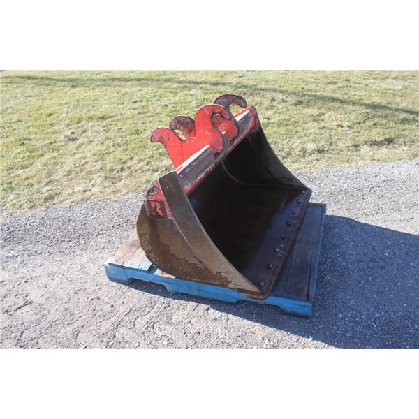 Rivard 48" ditching bucket to fit Kubota excavator