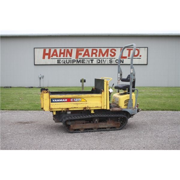 Yanmar C12R track dump wagon, diesel, 1157 hours