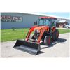 Image 2 : Kubota L6060 4wd tractor, C18S self-leveling loader, 1840 hours