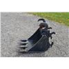 Image 2 : SoCotech 18" tooth bucket, to fit excavator