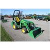 Image 4 : JD 2025R 4wd compact tractor, 120R loader, 196 hours