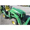 Image 13 : JD 1025R 4wd compact tractor, 120R loader, 260B backhoe attachment with thumb, 381 hours