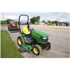 Image 3 : JD 2320 4wd compact tractor, JD 62D drive over mid mount deck, 148 hours