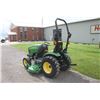 Image 7 : JD 2320 4wd compact tractor, JD 62D drive over mid mount deck, 148 hours
