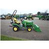 Image 4 : 2021, JD 1025R compact tractor, 120R loader, 36 hours