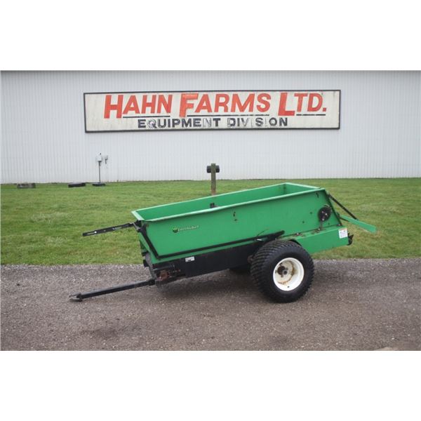 Earth & Turf 320 single axle, turf top dresser spreader, ground drive