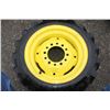 Image 3 : Set of 4 -JD compact tractor wheel and tire assemblies
