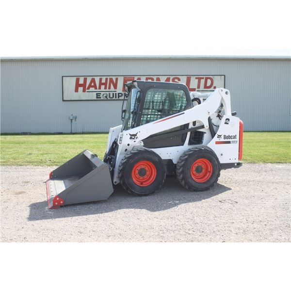 Bobcat S590 skidsteer, cab, air, 899 hours
