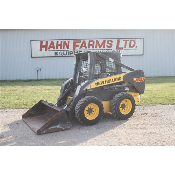 New Holland L160 skidsteer, rops, 2510 hours