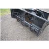 Image 6 : New Holland 601.ES-NH-H front mount, 5' snowblower, hydraulic turn to fit skidsteer