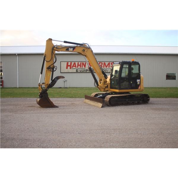 Caterpillar 308 E2 CR excavator, hydraulic thumb, 4783 hours
