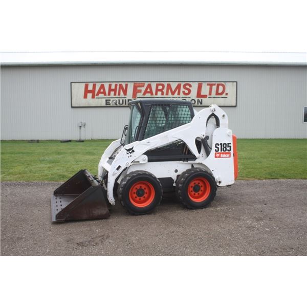 Bobcat S185 skidsteer, 2571 hours
