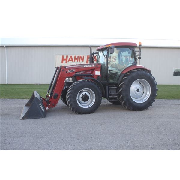 CIH Maxxum 120 Pro 4wd tractor, L740 SL loader6875 hours