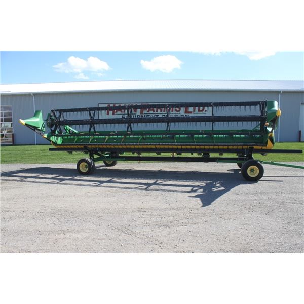 JD 625F flex head 25', low acres (Header Carrier wagon is NOT INCLUDED)