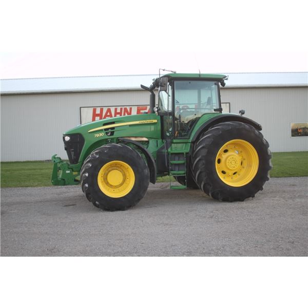 JD 7930 4wd tractor, 6814 hours