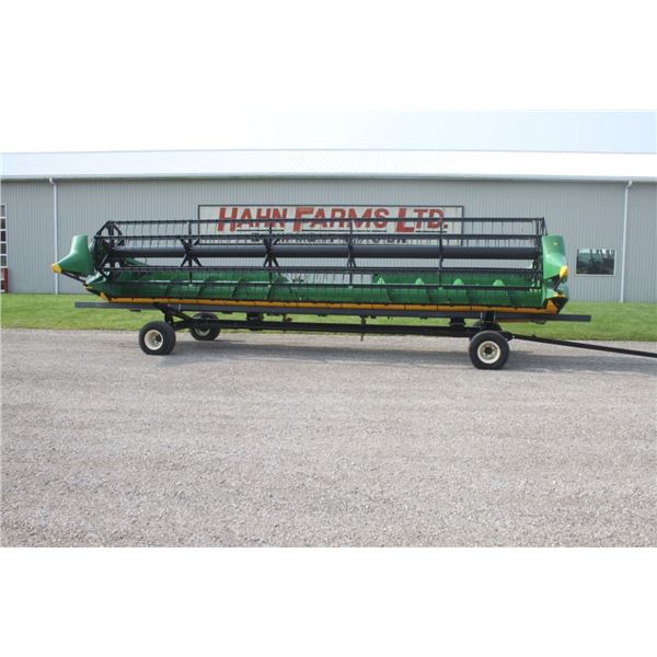 JD 925F 25' flex head, full finger auger (Header Carrier wagon IS NOT INCLUDED)