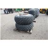 Image 3 : A pair of 16.9-24 T-rail duals, turf tires