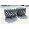 Image 1 : A pair of 66x43.00-25 NHS Terra-Tire, sod tires