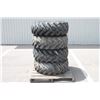 Image 1 : Set of 4 -Alliance 12.5x18 tires on Kubota rim