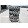 Image 4 : Set of 4 -Alliance 12.5x18 tires on Kubota rim