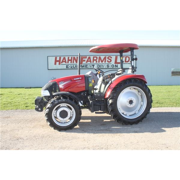 CIH Farmall 75A 4wd tractor, 541 hours