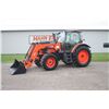 Image 1 : Kubota M135 GX 4wd tractor, cab, air, M55 loader, 4149 hours