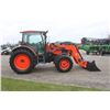 Image 4 : Kubota M135 GX 4wd tractor, cab, air, M55 loader, 4149 hours