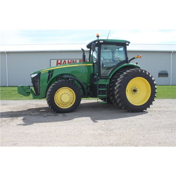 JD 8260R 4wd tractor, cab, air, Powershift, Autotrac ready, 4260 hours