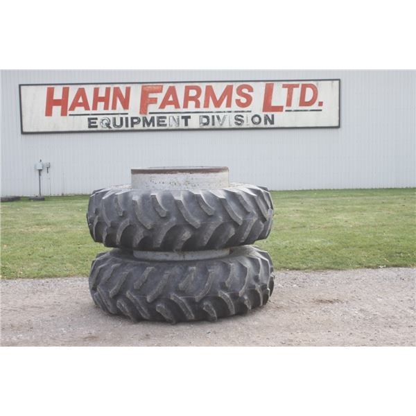 Set of 2- Goodyear 20.8x38 T- rail duals