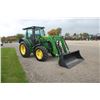 Image 4 : JD 5090R 4wd tractor, cab, air, X4S SL loader, only1069 hours