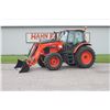 Image 1 : Kubota M6-111 4wd tractor, cab, air,  M47 SL loader, 1829 hours