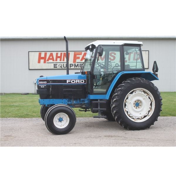 Ford 6640 Powerstar SLE 2wd tractor, cab, air, Powershift, 3549 hours