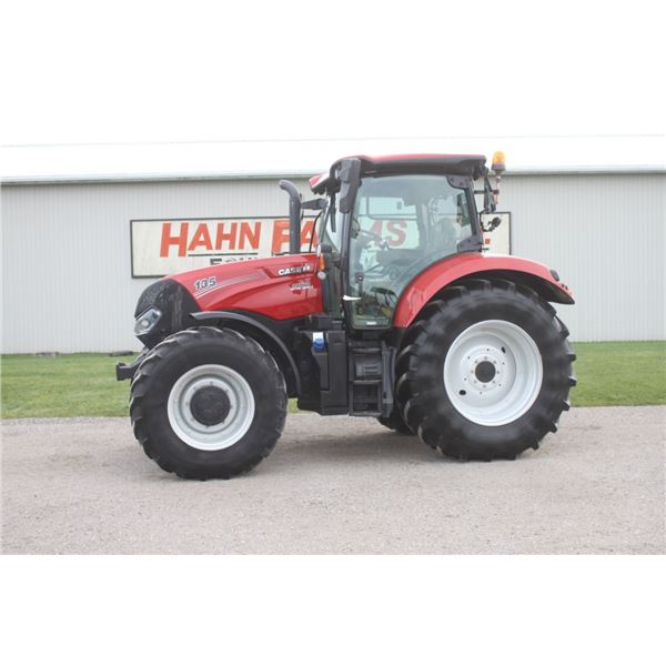 CIH Maxxum 135 4wd tractor, cab, air, Active Drive 8, 1652 hours