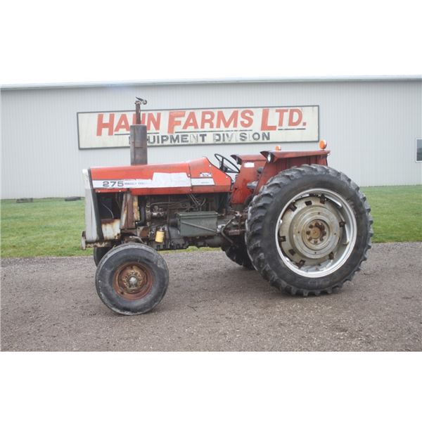 MF 275 2wd tractor, 5000 hours