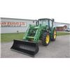 Image 2 : JD 6330 4wd tractor, cab, air, JD H310 SL loader, , Trimble EZ guide 250 guidance with globe, 2890 h