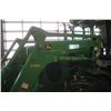 Image 34 : JD 6330 4wd tractor, cab, air, JD H310 SL loader, , Trimble EZ guide 250 guidance with globe, 2890 h