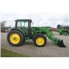 Image 4 : JD 6330 4wd tractor, cab, air, JD H310 SL loader, , Trimble EZ guide 250 guidance with globe, 2890 h