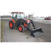 Image 4 : Kubota L6060 4wd tractor, cab, air, Hydro,  New Alo C18S SL loader, 1535 hours