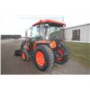Image 8 : Kubota L6060 4wd tractor, cab, air, Hydro,  New Alo C18S SL loader, 1535 hours