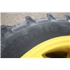 Image 6 : Set of 2 Kleber 300/95R46 row crop tires on JD 5000 series rims