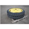 Image 2 : Set of 2 Kleber 230/95R48 row crop tires on JD 5000 series rims