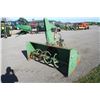Image 3 : George White Blizzard 7.5' single auger snowblower, hydraulic chute with deflector