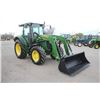 Image 4 : JD 5090R 4wd tractor, cab, air, New Alo X4 loader, 1460 hours