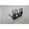 Image 3 : Walco 5500Lb pallet forks, 48" tines, Alo/Euro hookup, New and Unused