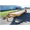 Image 2 : 22' tandem axle trailer, pinot hitch, ramps